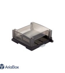 باکس ریلی کنترل صنعتی شفاف ABR119-A2T با ابعاد 40×90×115 میلی متر
