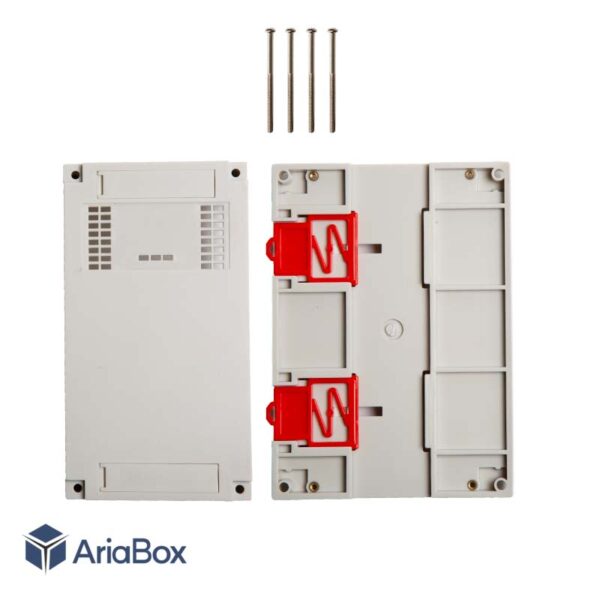 باکس تجهیزات الکترونیکی PLC ریلی ABR101-A1 با ابعاد 60×110×155 میلی متر