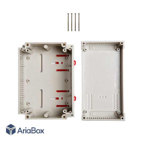 باکس کنترل صنعتی PLC ریلی ماژولار ABR120-A با ابعاد 110×110×155 میلی متر