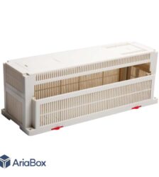 باکس پلاستیکی کنترل صنعتی PLC ریلی ABR122-A1 با ابعاد 110×110×300 میلی متر