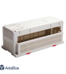 باکس پلاستیکی تجهیزات PLC ریلی ABR124-A1 با ابعاد 110×110×250 میلی متر