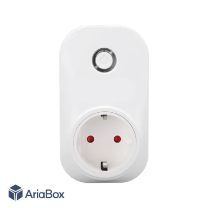 جعبه پریز تایمر وای فای خانه هوشمند چینی Smart Plug 2 با ابعاد 53×62×109 میلی متر