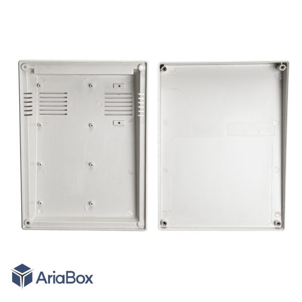 باکس رومیزی الکترونیکی شیبدار پلاستیکی 15-37 با ابعاد 64×180×240 میلی متر