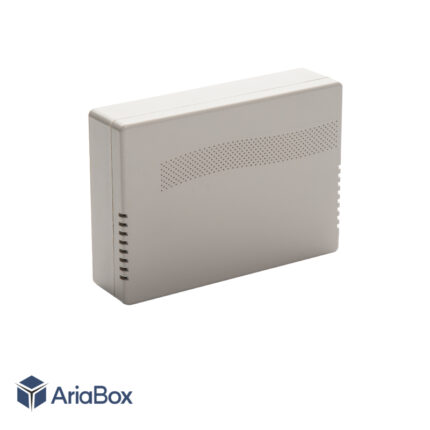 باکس رومیزی پلاستیکی تجهیزات الکترونیکی مدل ABD109-A1 با ابعاد 35×98×138 میلی متر