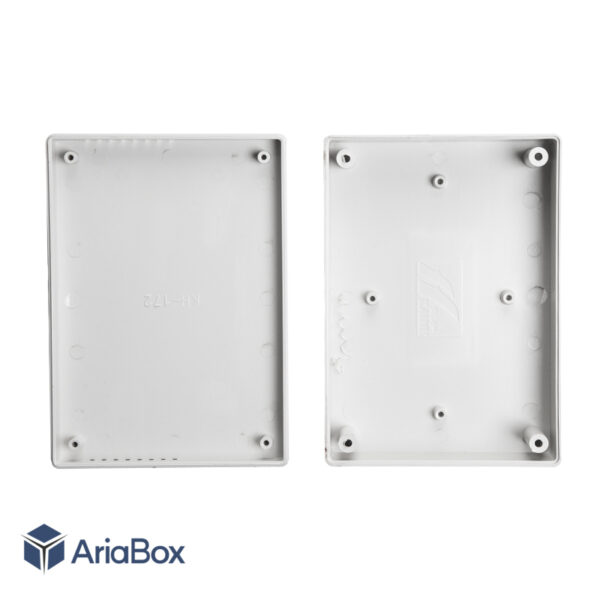 باکس رومیزی پلاستیکی تجهیزات الکترونیکی مدل ABD109-A1 با ابعاد 35×98×138 میلی متر