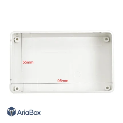 باکس پلاستیکی الکترونیکی رومیزی مدل ABD116 با ابعاد 25×60×100 میلی متر