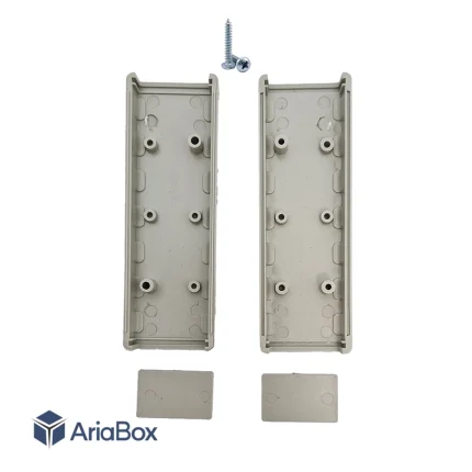 باکس رومیزی پلاستیکی تجهیزات الکترونیکی مدل ABD135-A با ابعاد 25.8×38×114 میلی متر