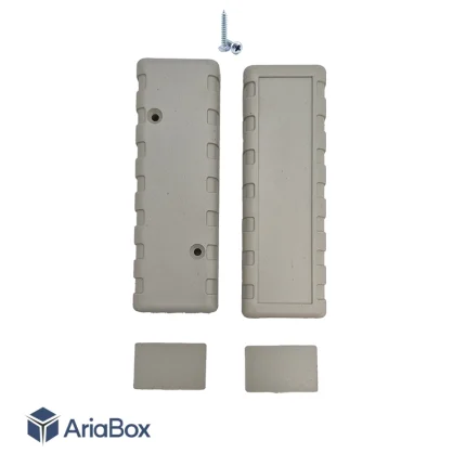 باکس رومیزی پلاستیکی تجهیزات الکترونیکی مدل ABD135-A با ابعاد 25.8×38×114 میلی متر