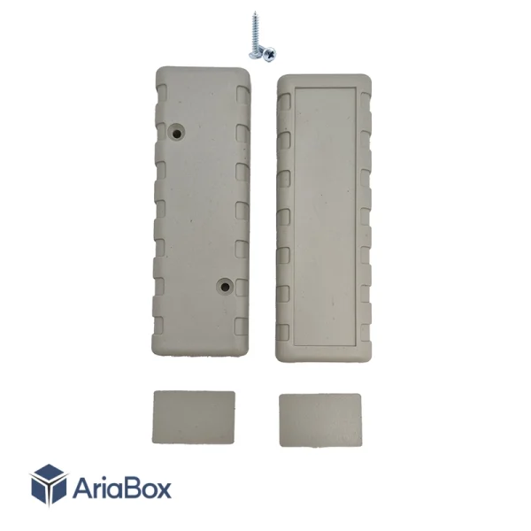 باکس رومیزی پلاستیکی تجهیزات الکترونیکی مدل ABD135-A با ابعاد 25.8×38×114 میلی متر