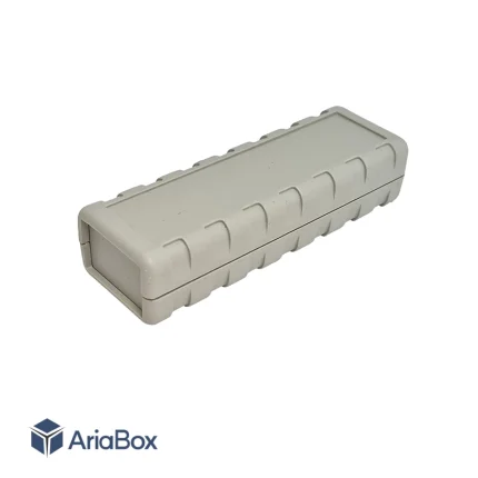 باکس رومیزی پلاستیکی تجهیزات الکترونیکی مدل ABD135-A با ابعاد 25.8×38×114 میلی متر