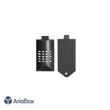 باکس پلاستیکی دما و رطوبت رومیزی مدل ABD159-A2 با ابعاد 16×27×61 میلی متر