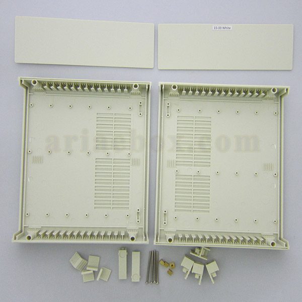 نمای داخلی باکس رومیزی شیبدار 15-33 سفید