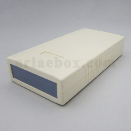 نمای سه بعدی باکس پلاستیکی الکترونیکی دستی/رومیزی ABD121-A1