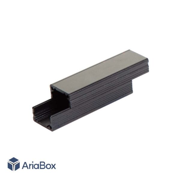 جعبه پروفیل آلومینیومی ABL400 با ابعاد 25×25×80 میلی متر
