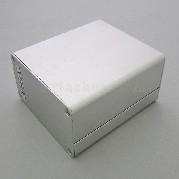نمای سه بعدی جعبه آلومینیومی ابزار الکترونیکی abl443-a1