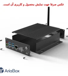 جعبه آلومینیومی منبع تغذیه موبایل ABL434-A2M با ابعاد 41×147×100 میلی متر