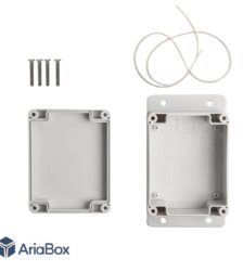 جعبه دیواری ضدآب اتصالات الکترونیکی ABW203-A1M با ابعاد 55×90×115 میلی متر