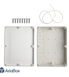 جعبه ضدآب تجهیزات امنیتی الکترونیکی ABW218-A1 با ابعاد 110×240×320 میلی متر