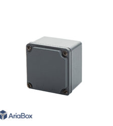 جعبه ضدآب آلومینیوم دایکست AW608-A1/H60 با ابعاد 60×82×82 میلی متر