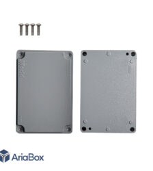 جعبه ضدآب آلومینیومی الکترونیکی AW601-A1 با ابعاد 75×102×150 میلی متر