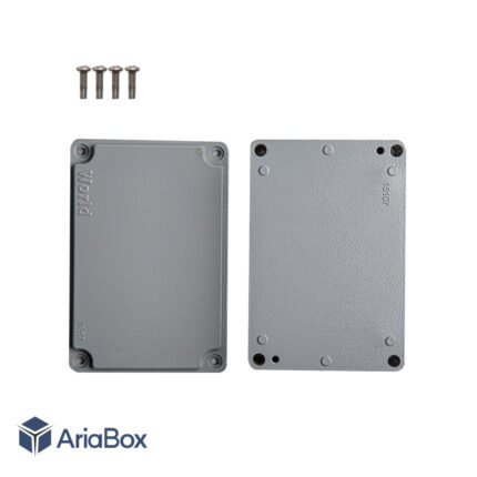 جعبه ضدآب آلومینیومی الکترونیکی AW601-A1 با ابعاد 75×102×150 میلی متر