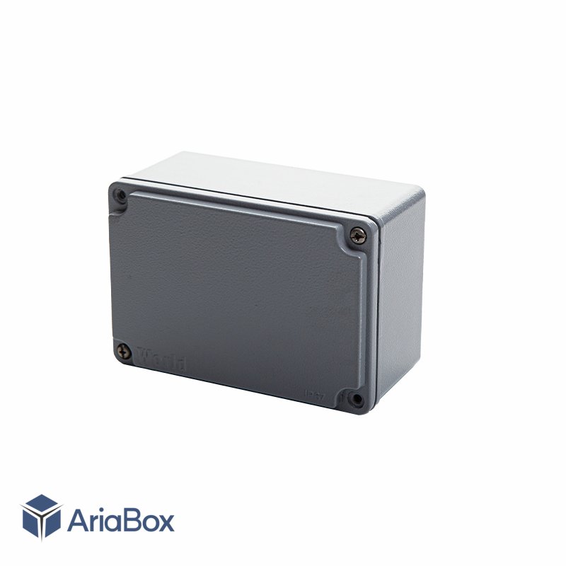AW601 جعبه ضدآب آلومینیومی الکترونیکی AW601-A1 با ابعاد 75×102×150 میلی متر