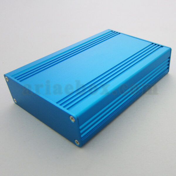 نمای سه بعدی جعبه آلومینیومی محافظ تجهیزات الکترونیکی ABL409-B