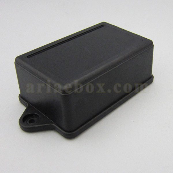 نمای سه بعدی جعبه دیواری تجهیزات الکترونیکی مشکی ABM102-A2