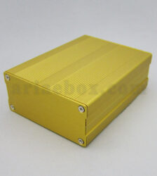 نمای سه بعدی جعبه آلومینیومی دیواری تقویت کننده الکترونیکی ABL410-G