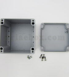 نمای داخلی جعبه ضدآب آلومینیومی تجهیزات الکترونیکی AW602-A1