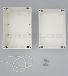 نمای داخلی باکس رومیزی ضدآب تجهیزات الکترونیکی ABW206-A1