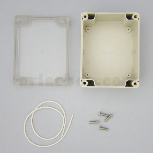 نمای داخلی جعبه ضدآب شفاف تجهیزات الکترونیکی ABW203-A1T