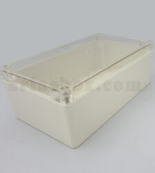 نمای سه بعدی جعبه ضدآب شفاف اتصالات، منبع تغذیه ABW211-A1T