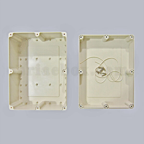 نمای داخلی جعبه ضدآب تجهیزات الکترونیکی منبع تغذیه abw219-a1