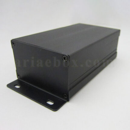 نمای سه بعدی جعبه آلومینیومی قطعات الکترونیکی ABL407-A2M