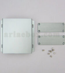 نمای باز جعبه دیواری آلومینیومی باتری الکترونیکی ABL420-A1M