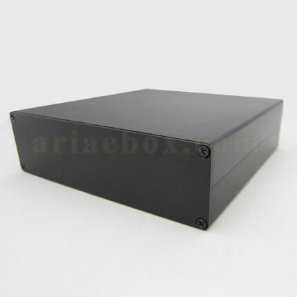 نمای سه بعدی جعبه آلومینیومی ابزار الکترونیکی abl437-a2