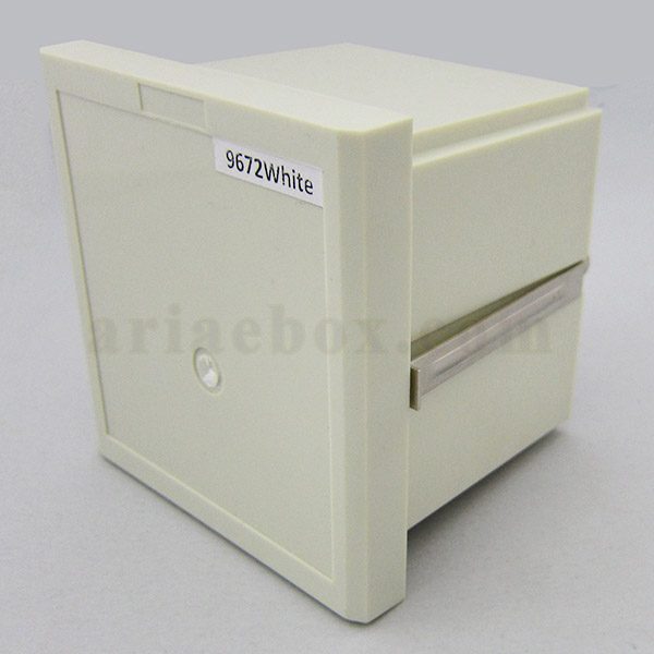 جعبه پلاستیکی الکترونیک صنعتی دیجیتال پنل مدل 9672 White