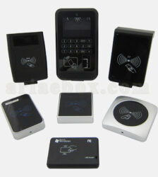 نمای سه بعدی جعبه های کنترل دسترسی کارت خوان RFID