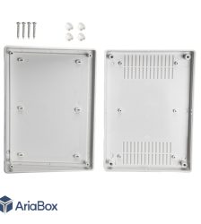 باکس رومیزی شیبدار تجهیزات الکترونیکی مدل ABD160-A1 با ابعاد 67×143×199 میلی متر