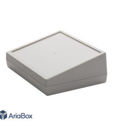 باکس رومیزی شیبدار تجهیزات الکترونیکی مدل ABD160-A1 با ابعاد 67×143×199 میلی متر