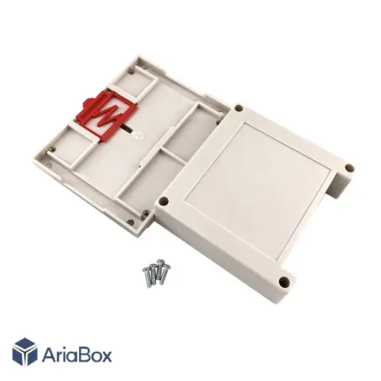باکس تغذیه کنترل صنعتی ریلی ماژولار ABR118-A1 با ابعاد 40×90×115 میلی متر
