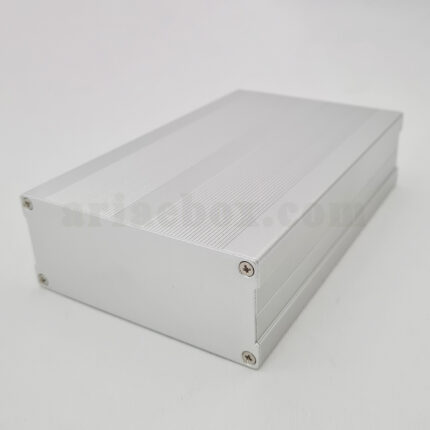 جعبه آلومینیومی رومیزی الکترونیکی ABL417-A1 با ابعاد 40×97×150