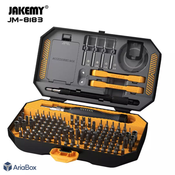 ست پیچ گوشتی 145عددی جکمی JAKEMY JM-8183