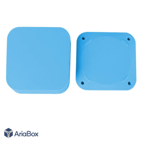 باکس پلاستیکی رومیزی روتر هوشمند مدل ABD189 با ابعاد 32×98×98 میلی متر