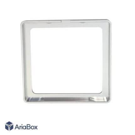 فریم کلید هوشمند آلومینیومی مدل Frame S904-A2 Alu با ابعاد 86×86 میلی متر