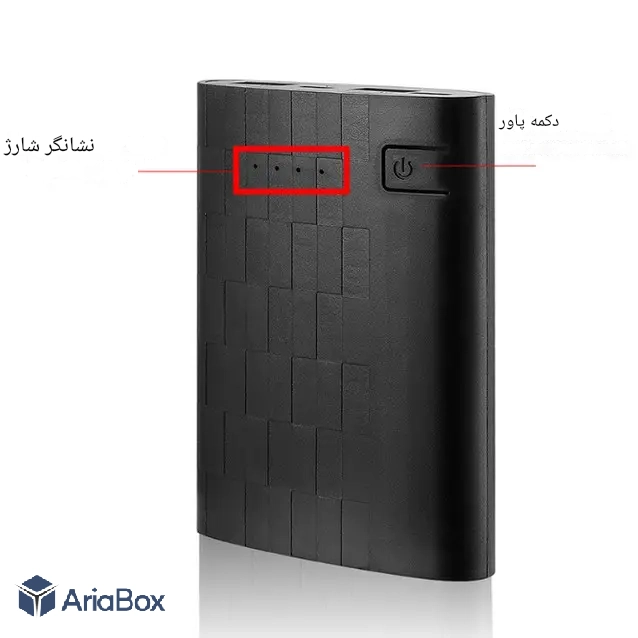 قاب ماژول (بدون باتری) پاوربانک فست شارژ مدل PWB25 ظرفیت 10000 mAh