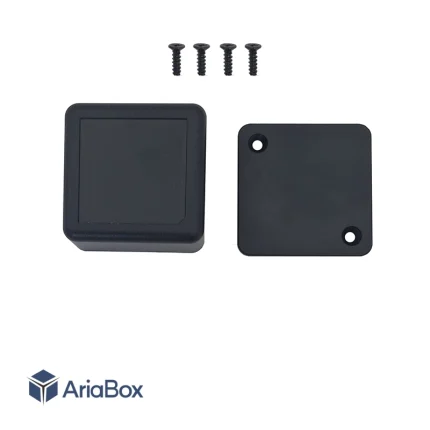 باکس رومیزی پلاستیکی الکترونیکی مدل ABD186-A2 با ابعاد 20×51×51 میلی متر
