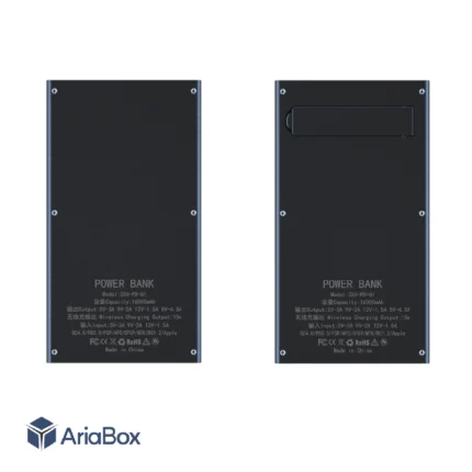 قاب ماژول (بدون باتری) پاوربانک وایرلس فست شارژ مدل PWB26 ظرفیت 16000 mAh