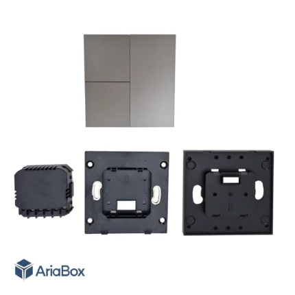 باکس کلید هوشمند مکانیکی سه پل S914-SP3 با ابعاد 40×86×86 میلی متر